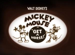 Un corto inédito de Mickey Mouse hará su debut en Annecy walt disney get a horse mickey mouse