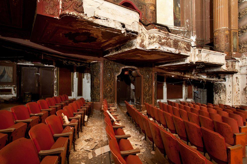 3 grandes cines abandonados en Nueva York.