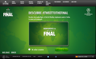 #TweetToTheFinal: Heineken te lleva a la final Champions a golpe de Tuit