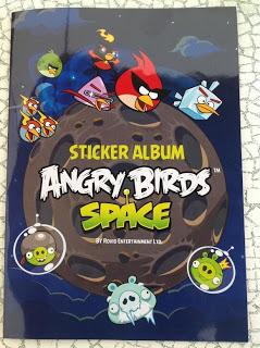 La colección de cromos (stickers) Angry Birds Space a la venta en España