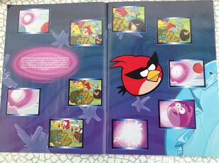 La colección de cromos (stickers) Angry Birds Space a la venta en España