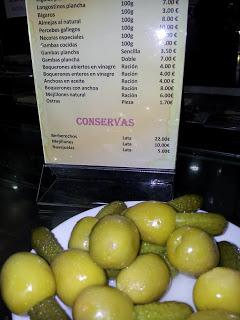 Marisquería La paloma La Latina