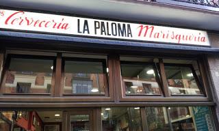 Marisquería La paloma La Latina