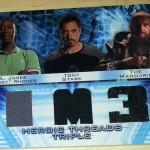 Memorabilia de Upper Deck de Iron Man 3