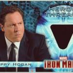 Memorabilia de Upper Deck de Iron Man 3