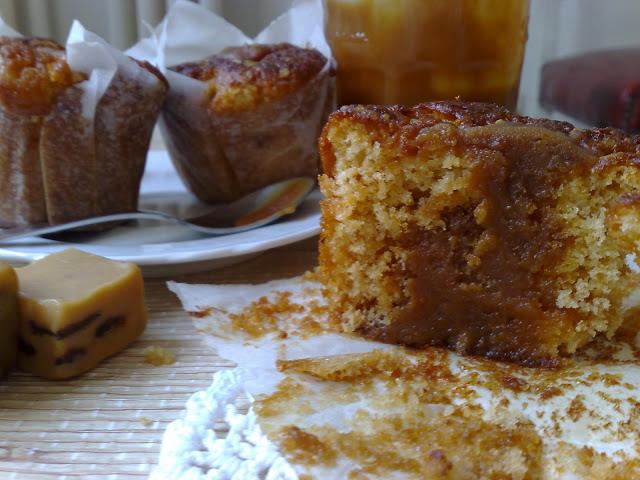 muffins crocantes de coco con tofee salado....y de paso 3X1 !!