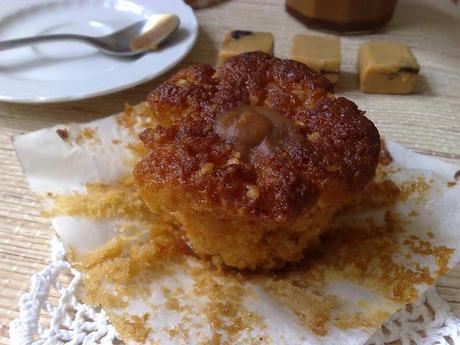 muffins crocantes de coco con tofee salado....y de paso 3X1 !!