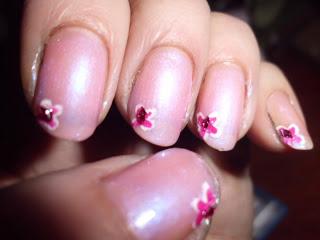 Manicura rosa y sorteo