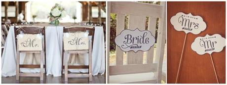 ¡Señalización de espacios para boda! ¡Señalización de espacios para boda!