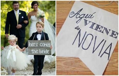 ¡Señalización de espacios para boda!