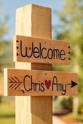 ¡Señalización de espacios para boda!