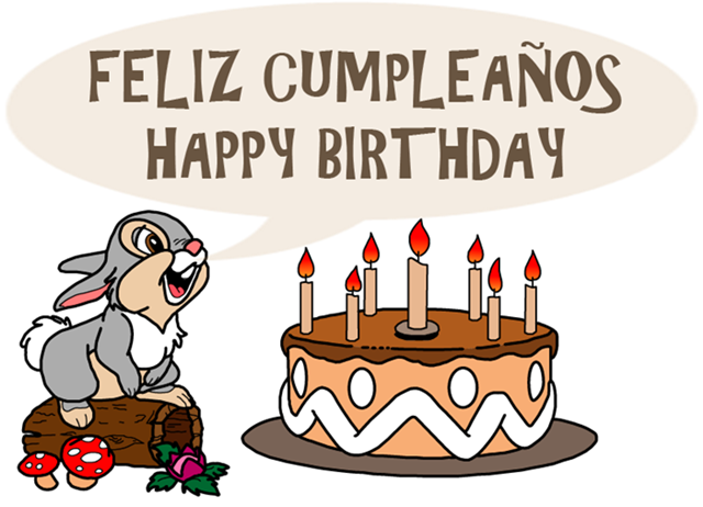 Feliz cumpleaños / Happy Birthday