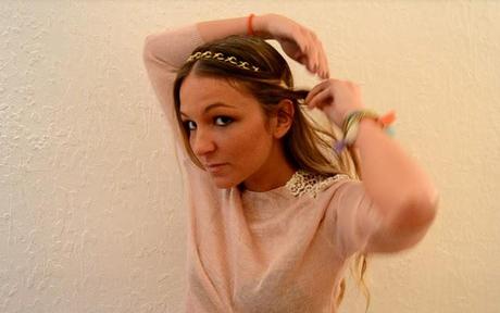 Hair Tip with a Headband