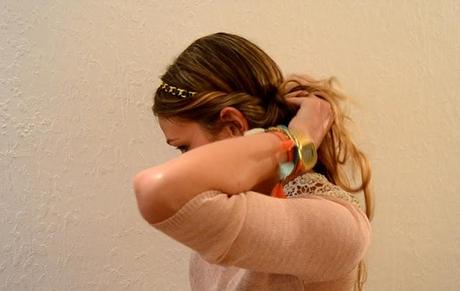 Hair Tip with a Headband