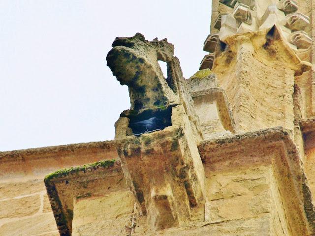 Las gárgolas de la Catedral (4): la fachada oeste.