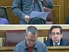 ¿Striptease Congreso? diputado catalán Joan Baldoví reinvindica antidesahucios