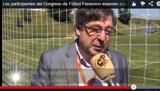 EL CONGRESO DEL FÚTBOL FEMENINO Y LAS SABIAS PALABRAS DEL SR GARRIDO/LENDOIRO