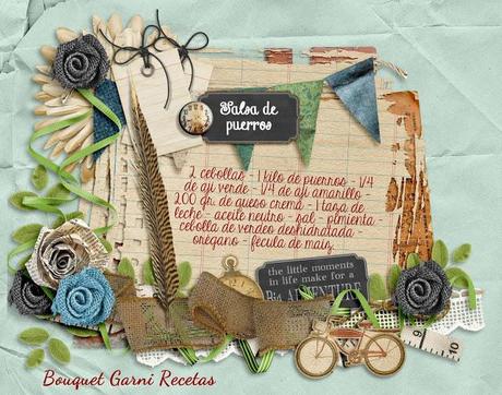 Ravioles a los 4 quesos con Salsa de Puerros