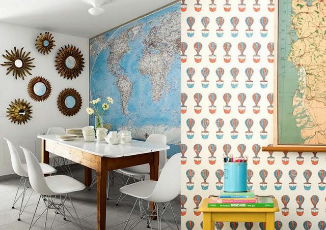 MAPA MUNDI IDEAS DECO