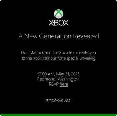 La nueva Xbox será presentada el 21 de mayo