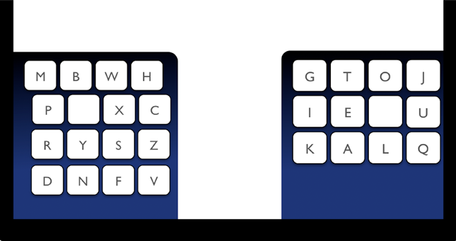 Científicos diseñan teclado para tablets con el que pretenden derrocar al QWERTY