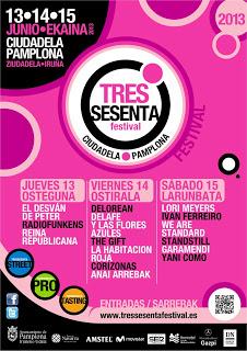 El Tres Sesenta Festival de Pamplona suma a Iván Ferreiro, La Habitación Roja, We Are Standard...