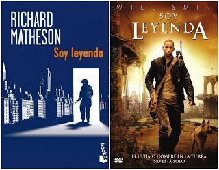 'Soy leyenda', de Richard Matheson (libro) y Francis Lawrence (película)