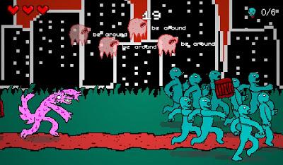 Keyboard Drumset Fucking Werewolf: minijuegos en el reino de la locura