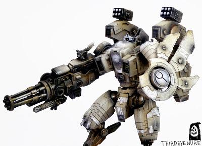 Tale of Painter: Showcase: Tau Riptide XV104 Battlesuit