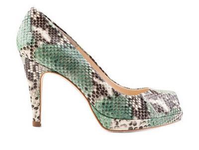 salones tacon estampado serpiente