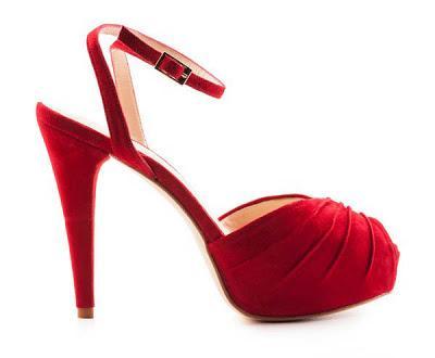 sandalia roja sacha london