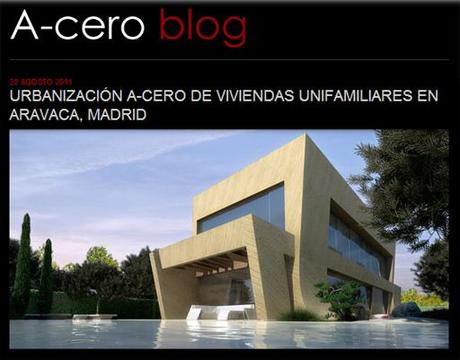 A-cero Projects NUEVAS IMÁGENES DE LA URBANIZACIÓN ‘VOLÚMENES DE ARENA’ EN ARAVACA
