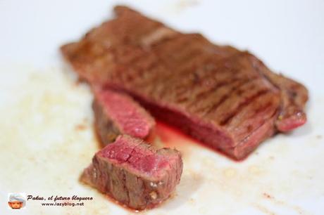 Receta de entrecot de lomo alto argentino con la técnica sous vide