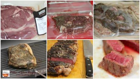 Receta de entrecot de lomo alto argentino con la técnica sous vide