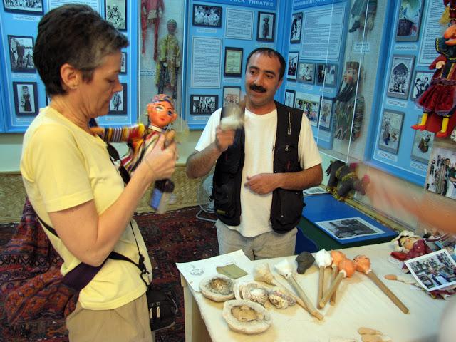 Uzbekistán, Bukhara - Tienda de marionetas