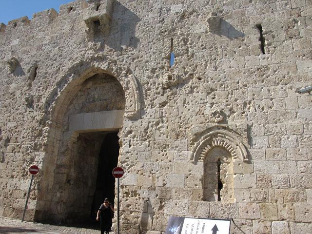 Israel, Jerusalén - Puerta de Sion