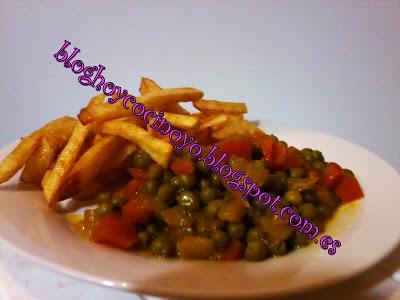 Guisantes a la marroquí