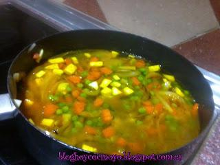 Guisantes a la marroquí