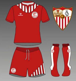 Camiseta roja Sevilla FC