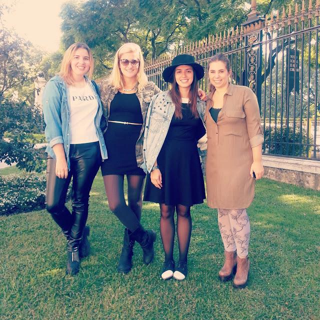 Desayunando en  Croque Madame....