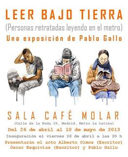 Exposición Leer bajo tierra