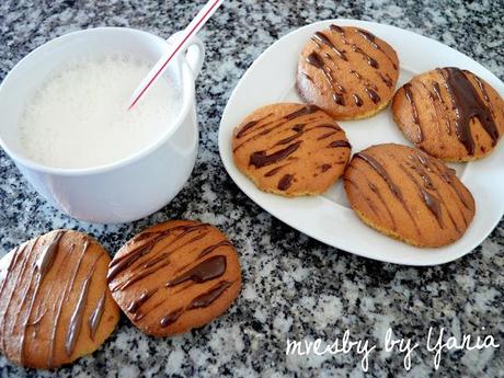 Galletas de Naranja con chocolate Galletas de Naranja con chocolate