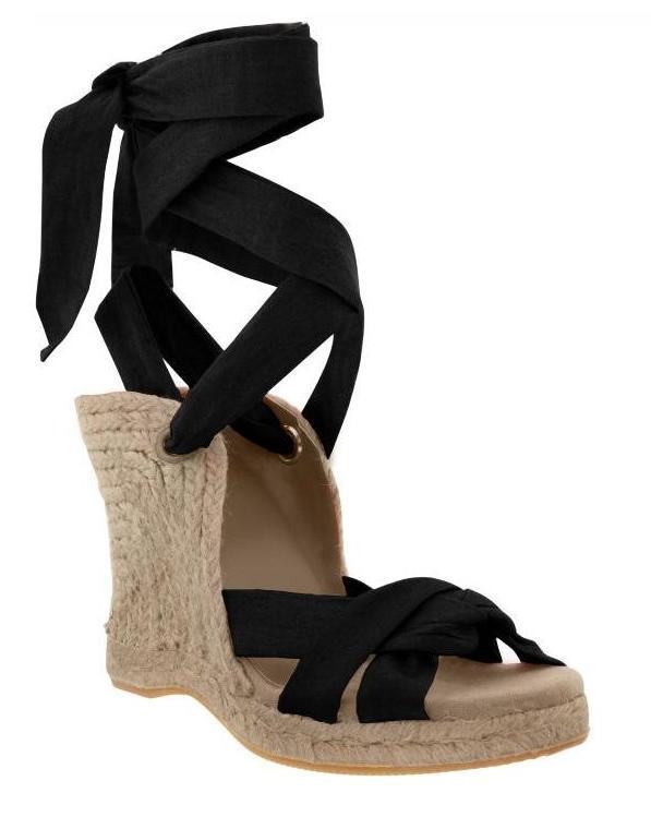 Espadrilles, sandalias de esparto con plataforma...Quién dijo que no eran elegantes?