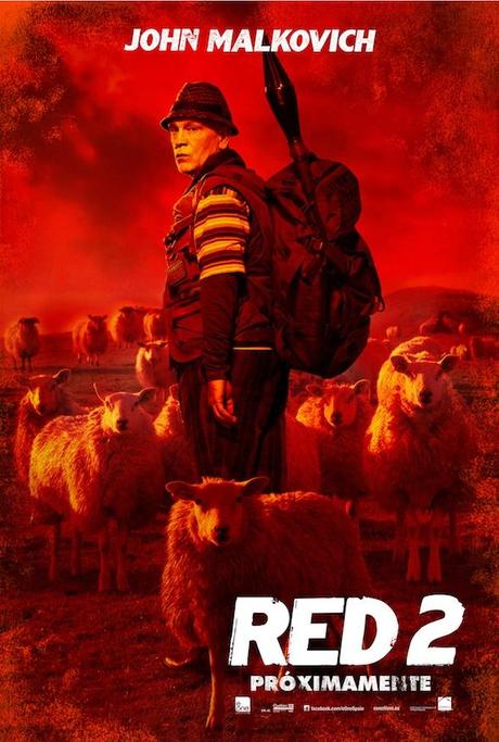 Pósters individuales de “Red 2″