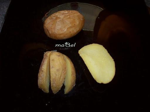 Patatas fritas en gajos - super veloz!
