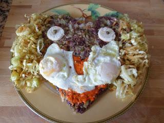 col con morcilla de cebolla dulce