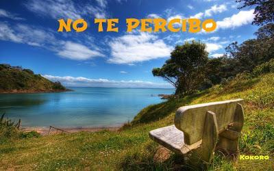 NO TE PERCIBO