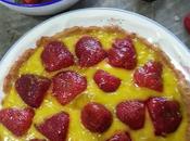 Tartaleta fresas crema pastelera lactosa