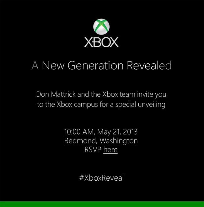 Presentación de Xbox 720