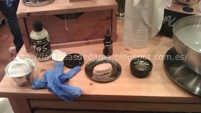 Taller Mascarilla Anticatástrofe de Lush y algunas compritas